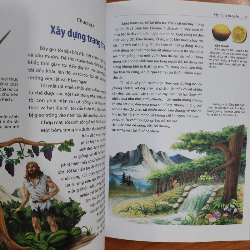 Sách Robinson Crusoe lạc trên hoang đảo của Daniel Defoe 522668