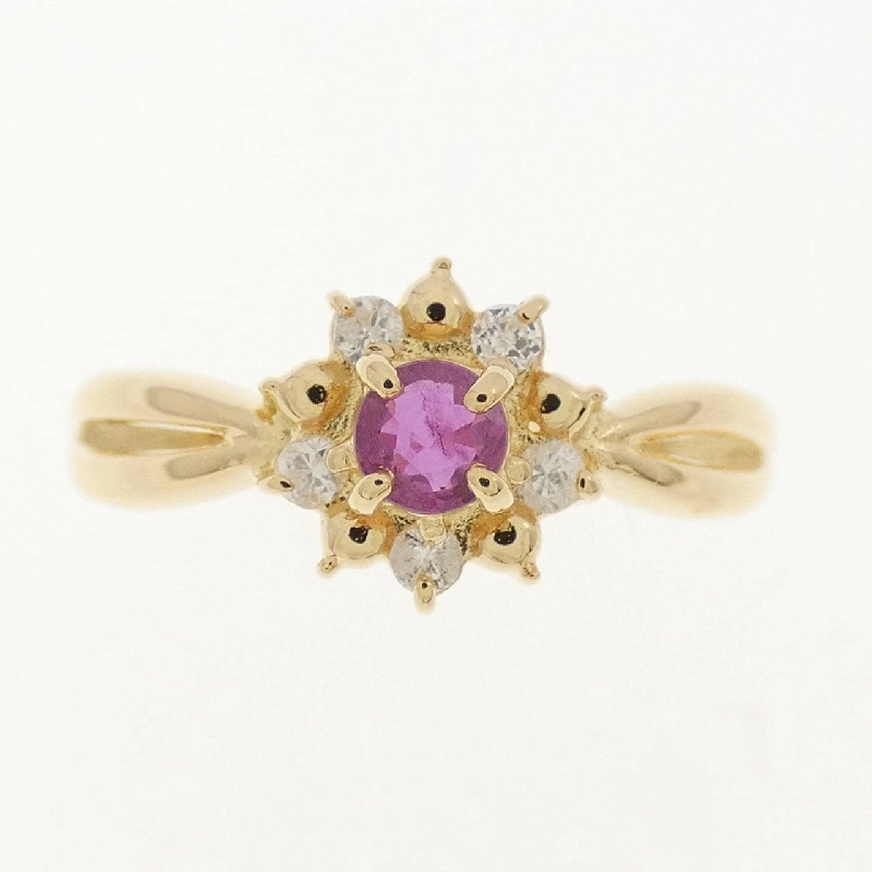 Nhẫn ruby K18YG 671431