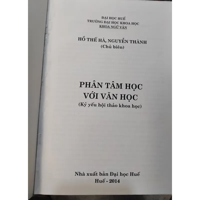 Phân tâm học với văn học  1027904