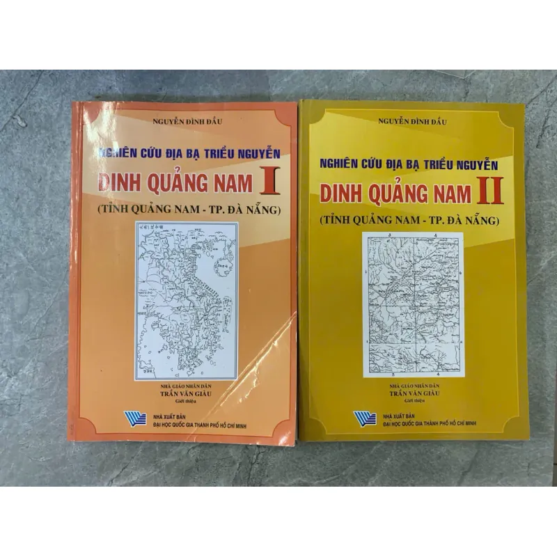 Nghiên cứu địa bạ triều Nguyễn dinh Quảng Nam (tỉnh Quảng Nam - Đà Nẵng) tập 1 + 2 299806