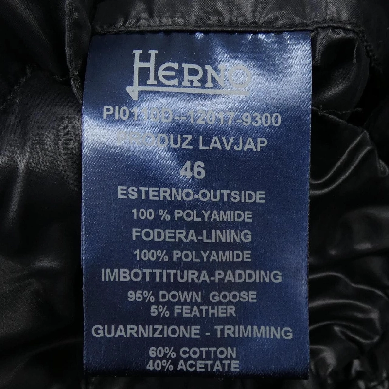 Herno PI0110D Áo gile - Hàng hiệu Chính hãng 811285