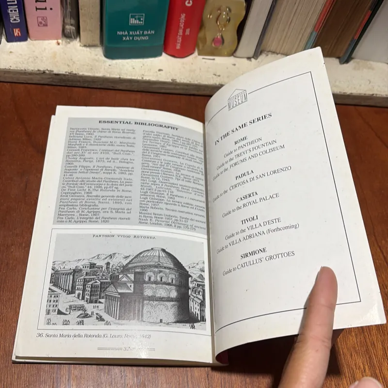 [Sách Ngoại Văn] - II English Books: ROME _ Guide To The Pantheon - GIANFRANCO RUGGIERI 790770
