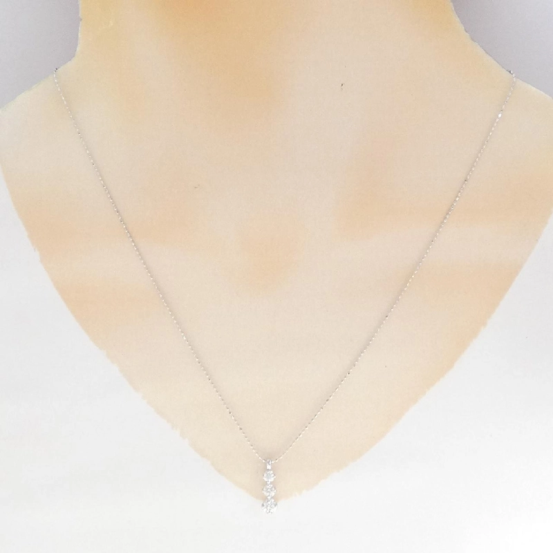 K18WG/750WG Dây chuyền kim cương 0.30CT - Hàng hiệu Chính hãng 862471