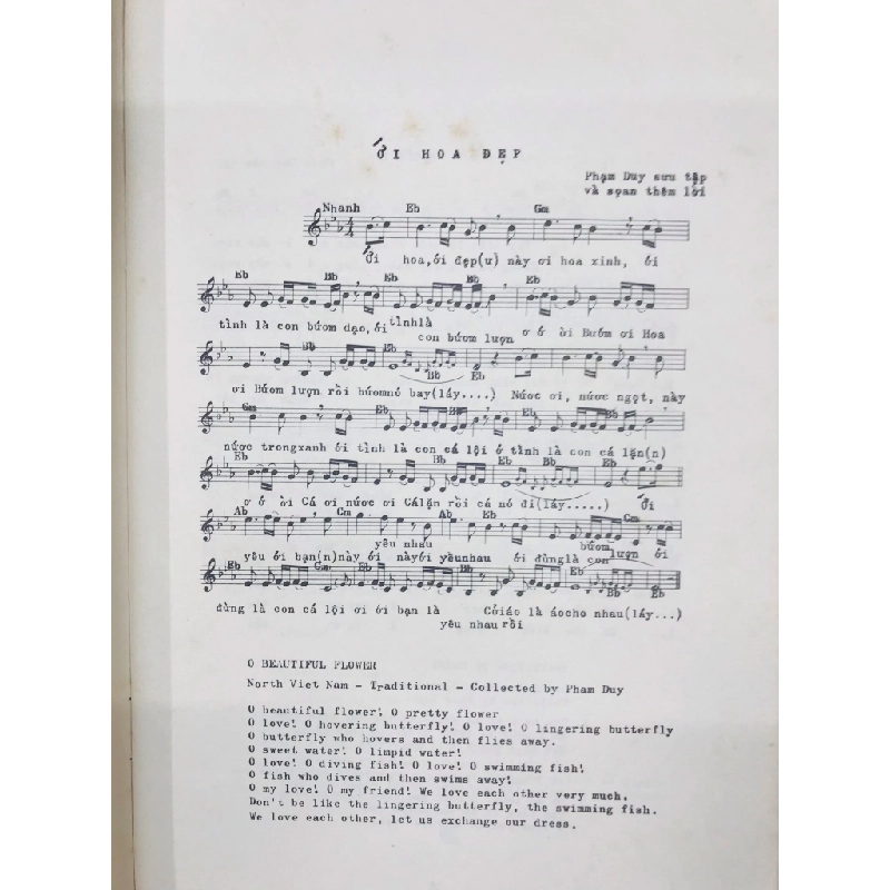 Dân ca folk songs - Phạm Duy 126080