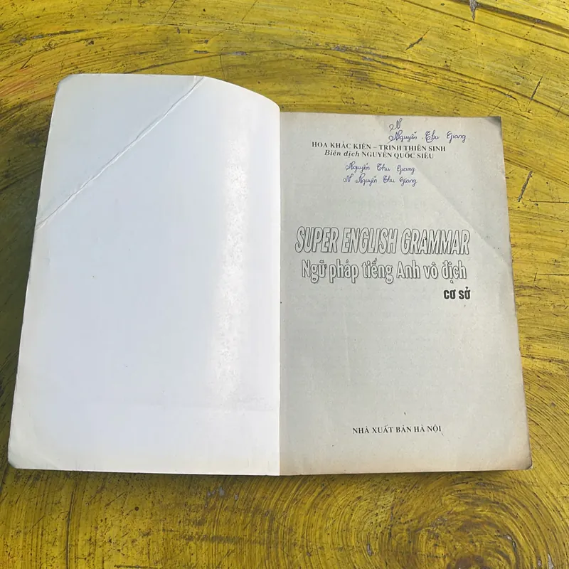 NGỮ PHÁP TIẾNG ANH VÔ ĐỊCH CƠ SỞ 736692