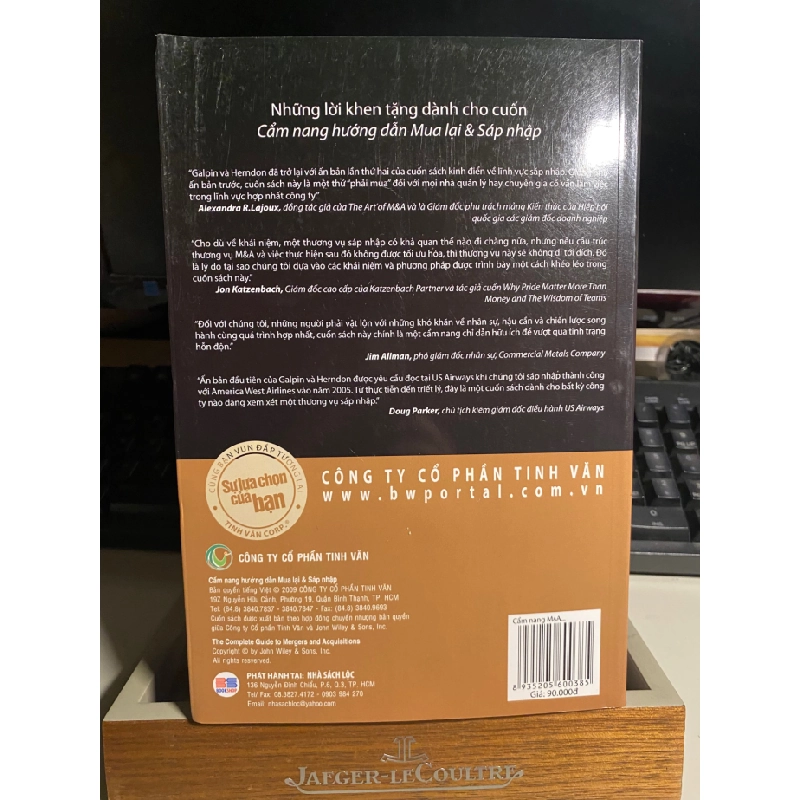 Cẩm Nang Hướng Dẫn Mua Lại & Sáp Nhập - Timothy J. Galpin, Mark Herndon 424750