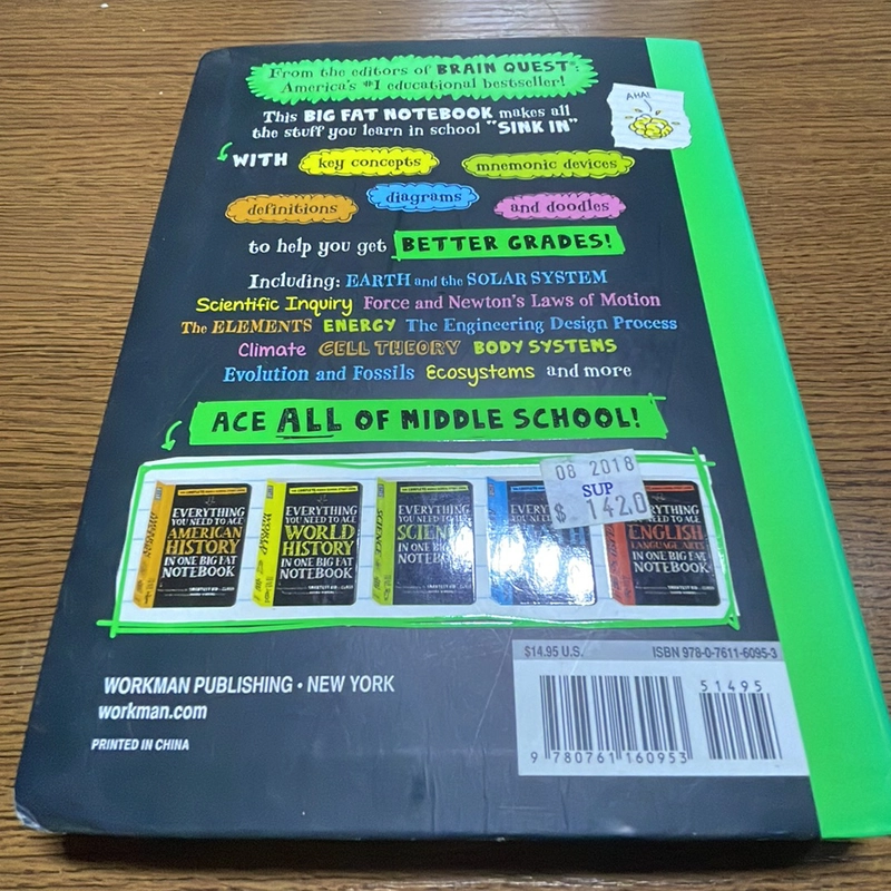 Science The complete middle school study guide 387621