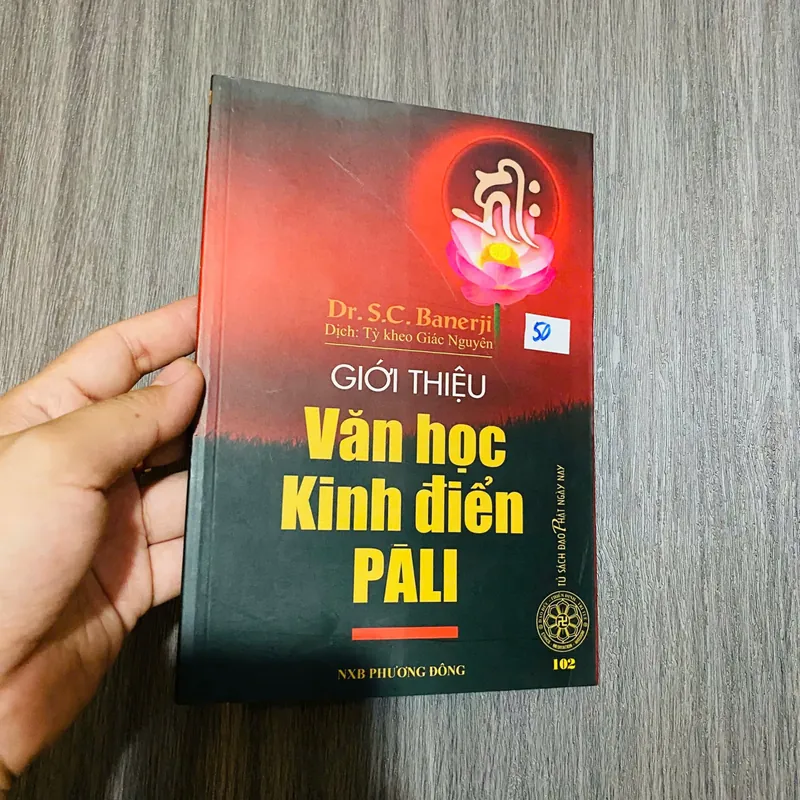 VĂN HỌC KINH ĐIỂN PALI -  Dr. S. C. Banerji#HATRA 575837