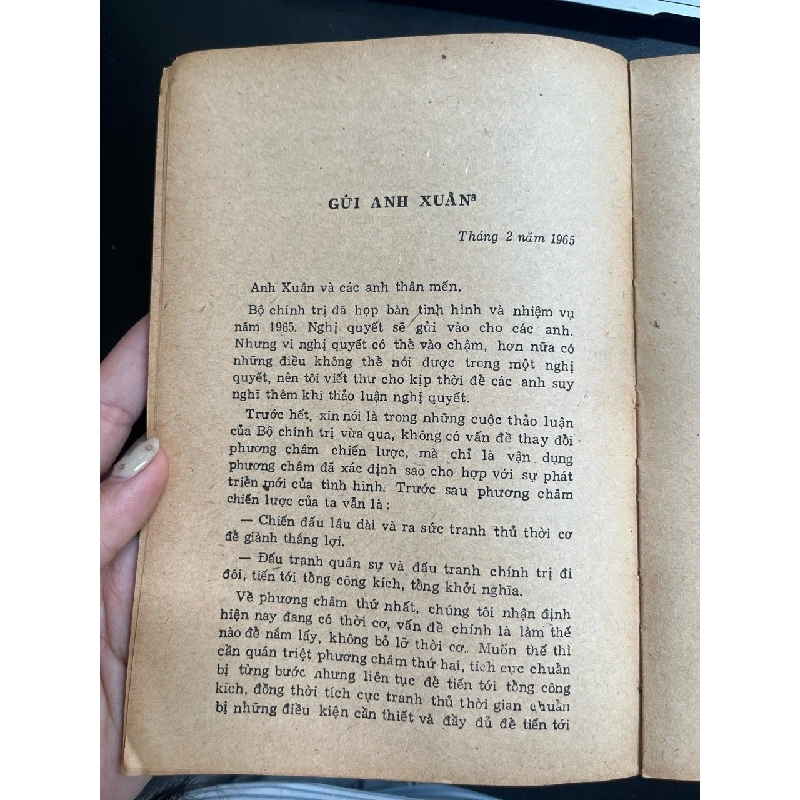 Thư vào Nam - Lê Duẩn 525585
