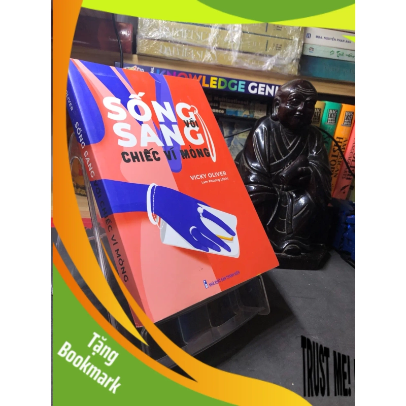 (TẶNG BOOKMARK) Sống sang với chiếc ví mỏng 2020 mới 90% bẩn bụi Vicky Oliver RBK0607 VĂN HỌC 951913