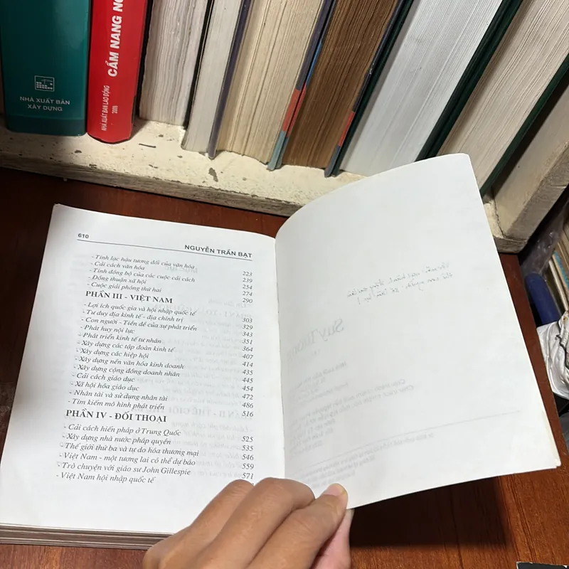 II Tựa Sách: Suy Tưởng & Cải Cách Và Sự Phát Triển - Nguyễn Trần Bạt - 2005 720580