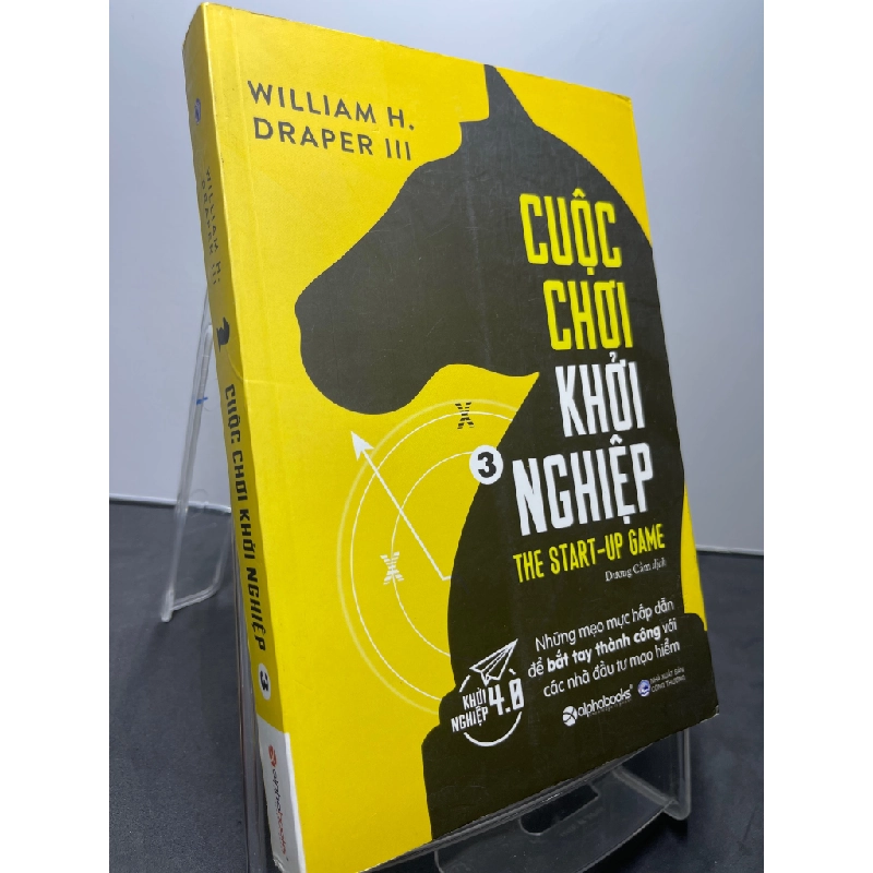 Cuộc chơi khởi nghiệp 3 mới 85% bẩn nhẹ bụng sách mộc sách William H.Draper III HPB1607 KỸ NĂNG 187545