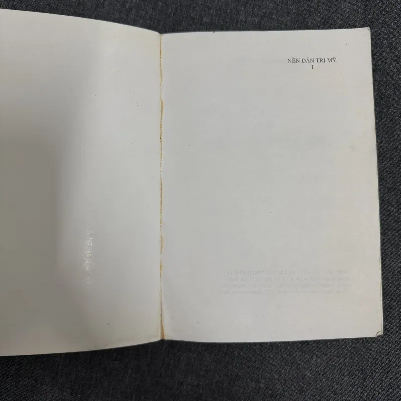 Nền dân trị Mỹ - Tocqueville (Bản in đầu) 778721