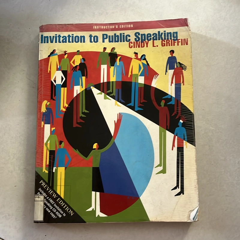 Invitation to Public Speaking - Cindy L.Griffin 509294