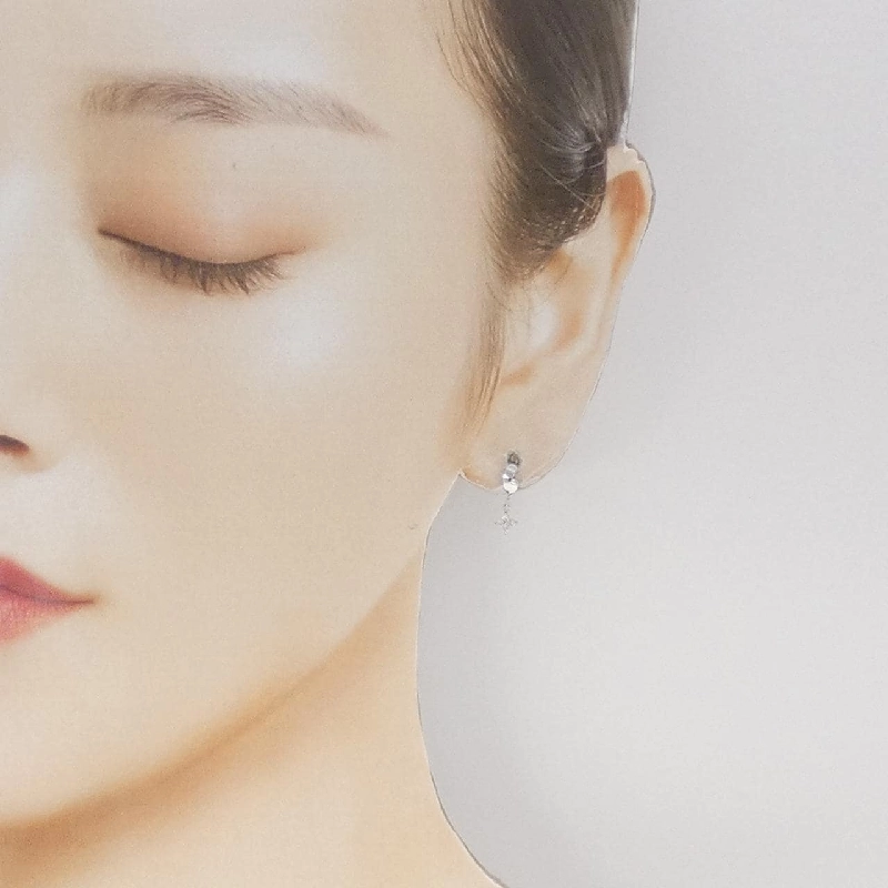 K18WG Bông tai kim cương - Hàng hiệu Authentic 866469