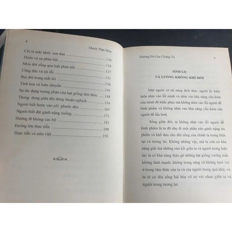 Hướng đi của chúng ta -Thích Thái Hòa 694474