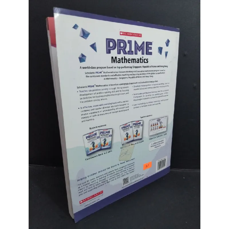 Pr1me mathematics 6A coursework book mới 90% bẩn bìa, ố nhẹ HCM2811 Scholastic HỌC NGOẠI NGỮ 356606