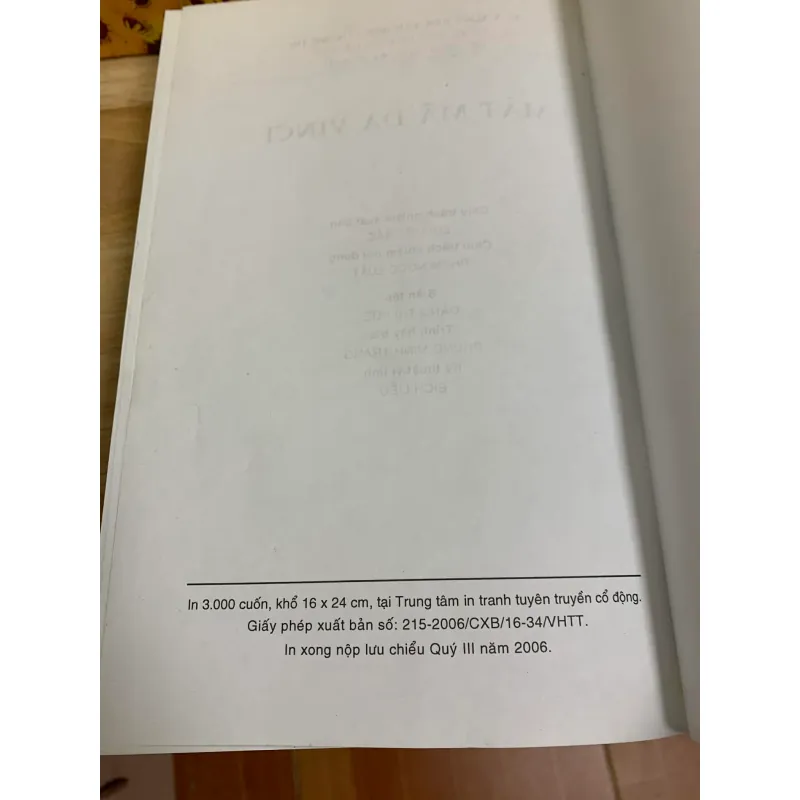 Mật Mã Da Vinci - Dan Brown. Bản Real 2006. 926324