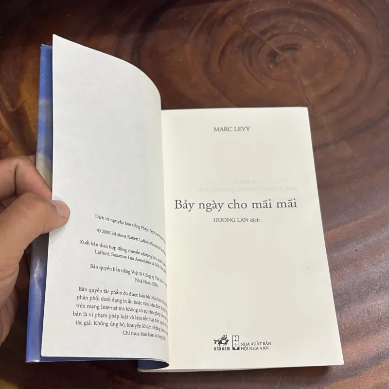 II Văn Học: Bảy Ngày Cho Mãi Mãi - MARC LEVY - 2014 1039541