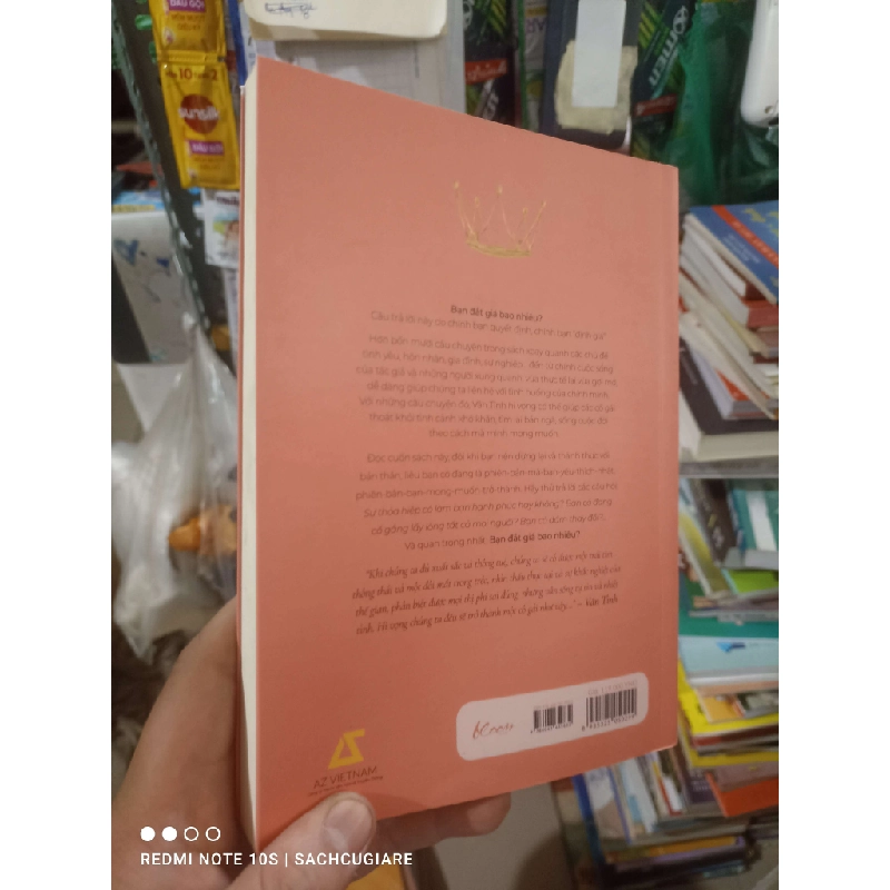Bạn đắt giá bao nhiêu - Vãn Tình 2023 mới 90% Sách kỹ năng HCM2702 930267
