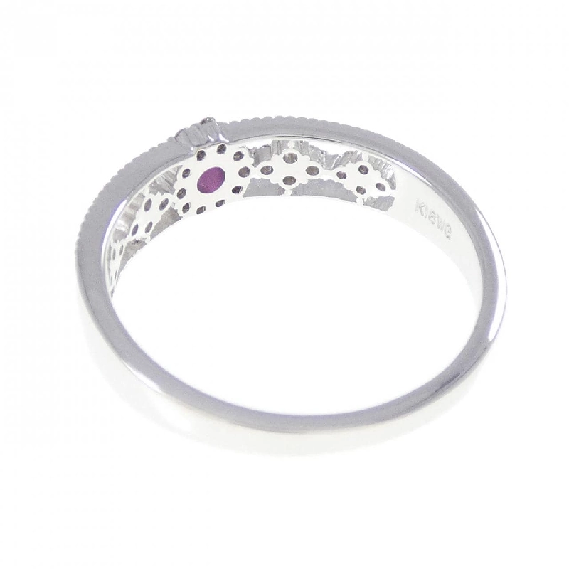 Nhẫn ruby K18WG 0.15CT 667025