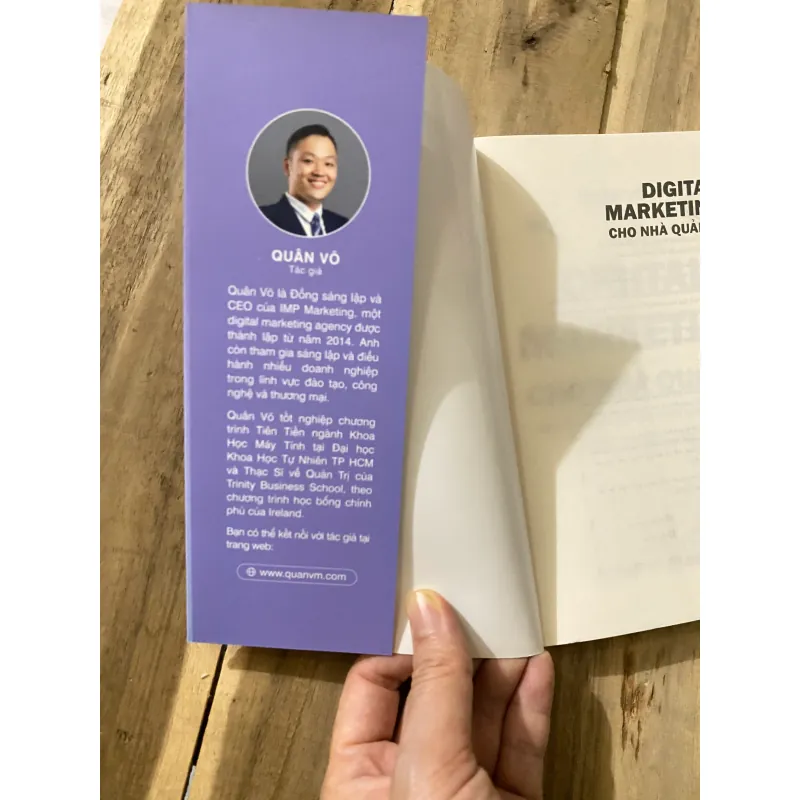 DIGITAL MARKETING CHO NHÀ QUẢN LÝ - Tác giả Quân Võ  1004626