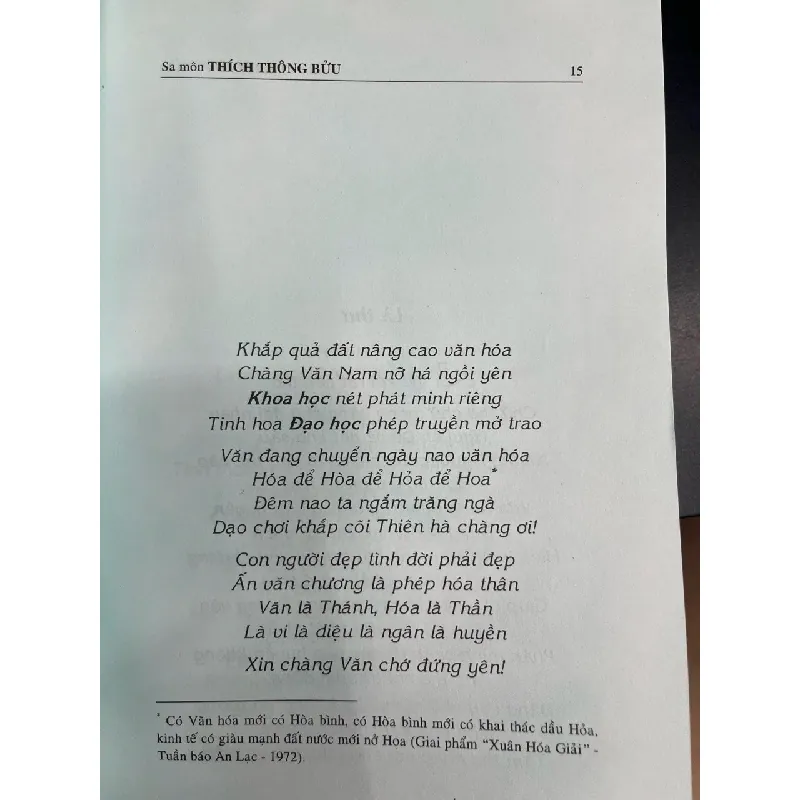 Thi phẩm từng giọt Mani - Sa môn Thích Thông Bửu 689423