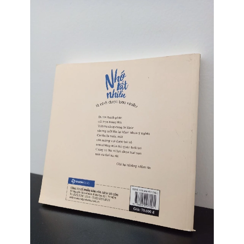 Nhớ Rất Nhiều Là Nhớ Được Bao Nhiêu Huyền Thư New 95% ASB2302 910894