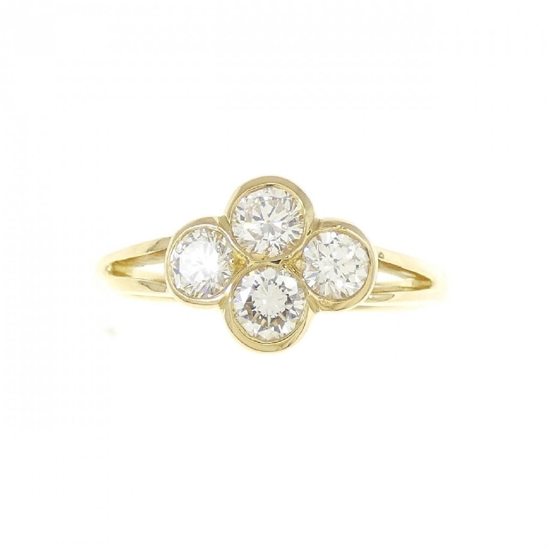 Nhẫn kim cương 750YG 0.52CT 669280