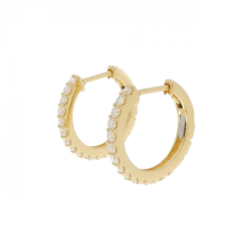 Bông tai kim cương K18YG - 0.40CT - Hàng hiệu chính hãng 870773