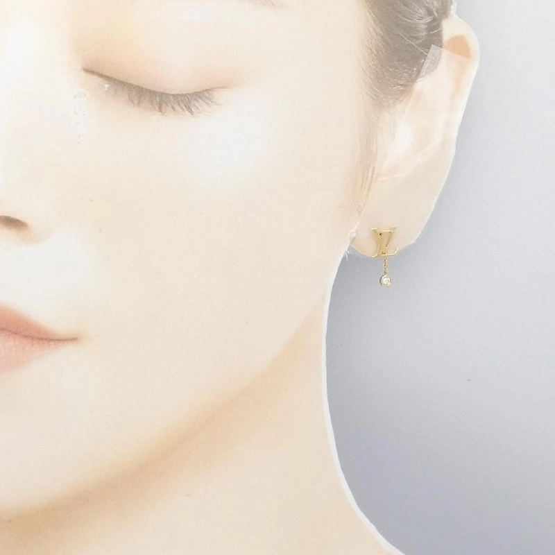 Bông tai Louis Vuitton Pous Eider Blossom một bên 666213