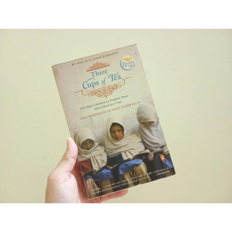 Three cups of tea sách ngoại văn tiếng Anh 543290