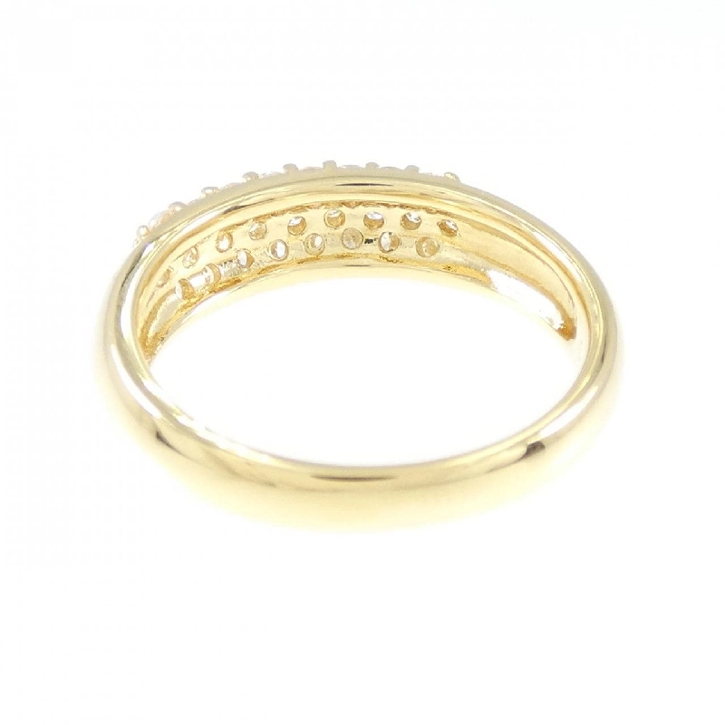 Nhẫn kim cương Pavé K18YG 0.50CT 671709