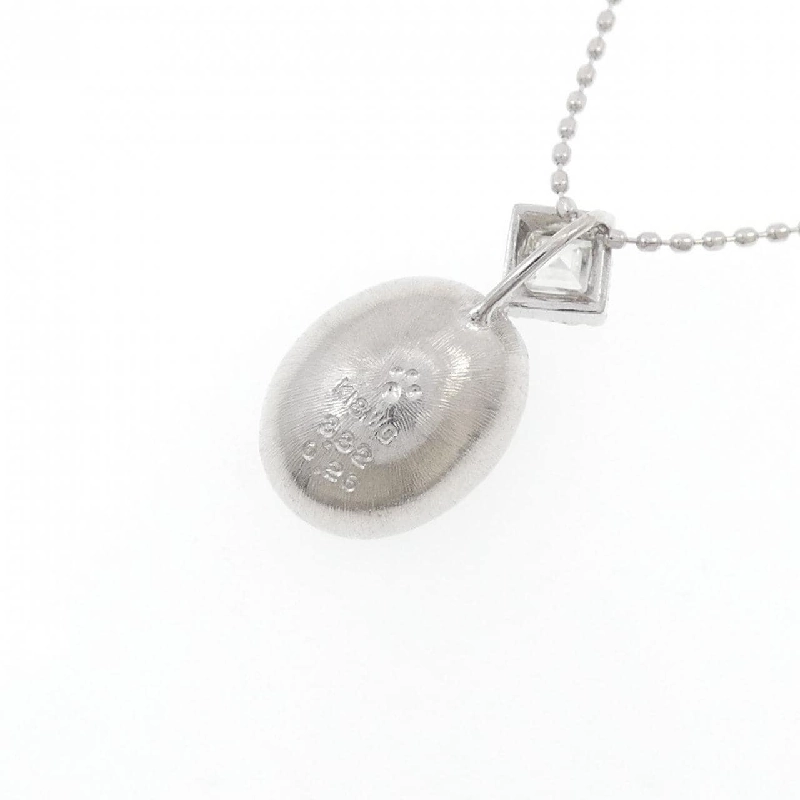 K18WG Sapphire Necklace 3.32CT - Hàng hiệu Authentic 859882