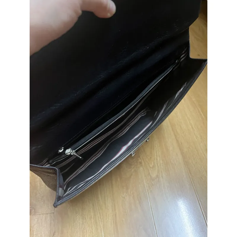 Clutch nam công sở 34*25*5 da thật 2hand 992592