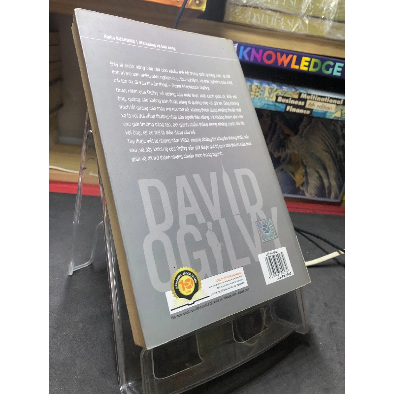 Lời tự thú của một bậc thầy quảng cáo 2015 mới 75% ố vàng David Ogilvy HPB2306 SÁCH KỸ NĂNG 915734