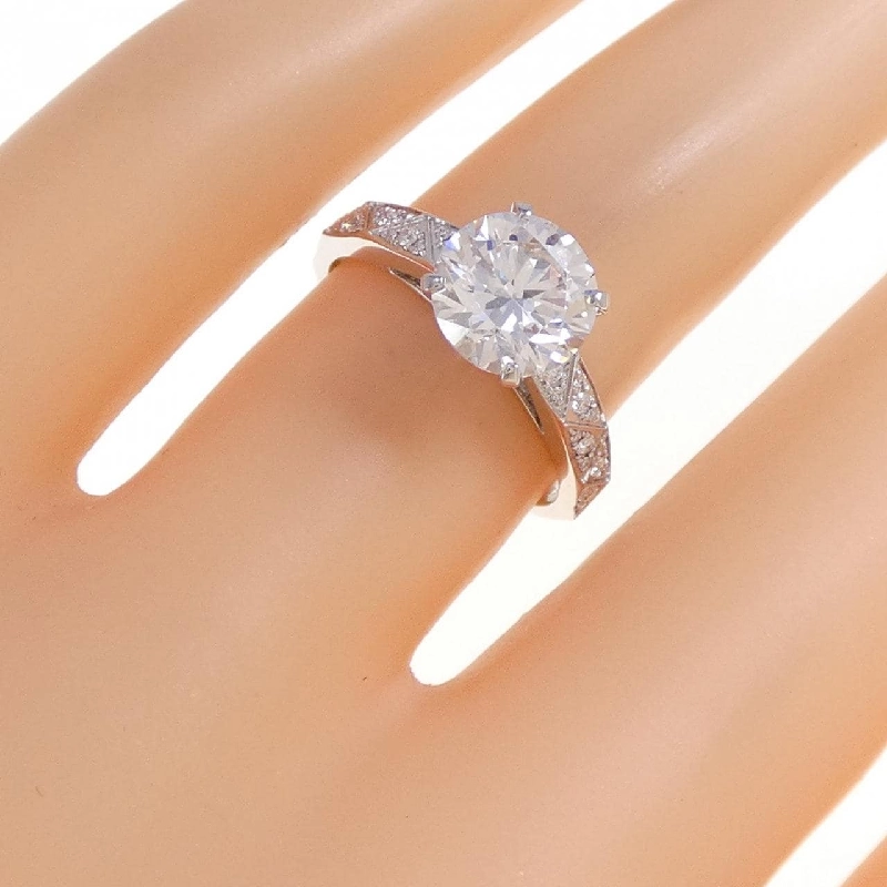 Nhẫn chữ ký Lawrence Graph 1.51CT F VVS1 - Hàng hiệu Authentic 839835