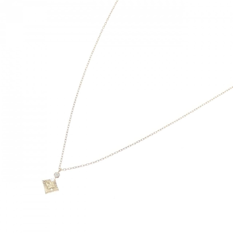 K10YG Dây chuyền kim cương 0.01CT - Hàng hiệu chính hãng 860092