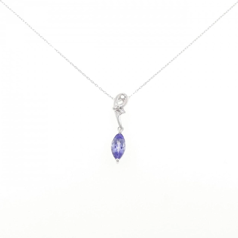 K18WG Mặt dây chuyền Tanzanite 1.33CT - Hàng hiệu Chính hãng 860690