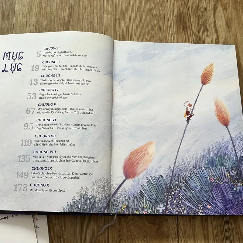 Dế mèn phiêu lưu ký- sách minh hoạ màu khổ to đẹp  639579