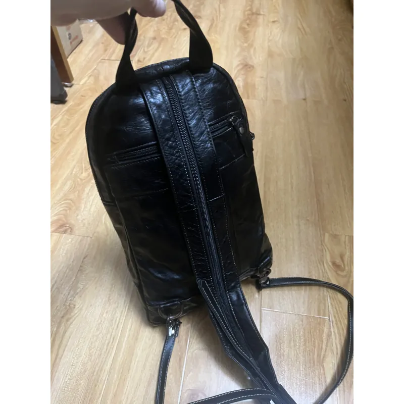 Balo nam, túi đeo chéo da thật 2hand 958591
