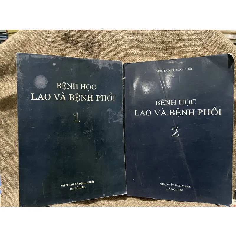 Bệnh học lao và bệnh phổi 2 tập - khổ lớn- chủ biên NGUYỄN ĐÌNH HƯỜNG  1000491