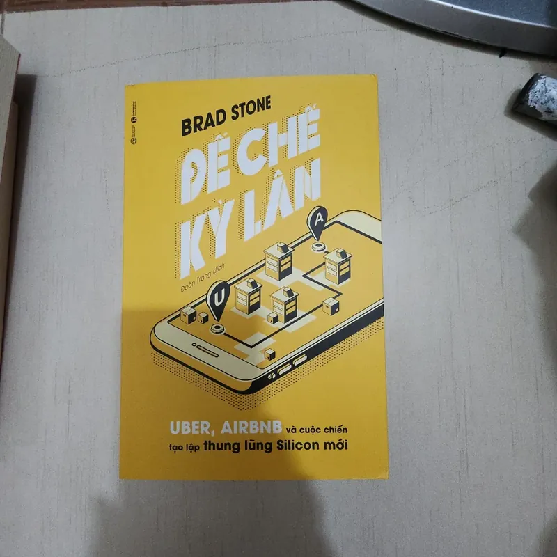 Sách Đế chế kỳ lân của Brad Stone mới 90% 502743