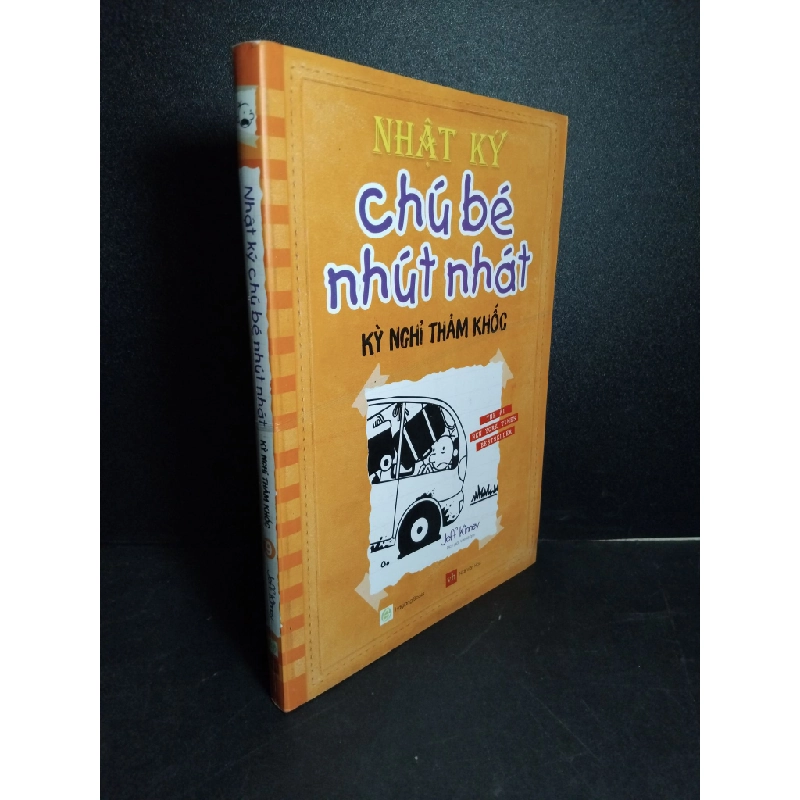 Nhật ký chú bé nhút nhát 9 Kỳ nghỉ thảm khốc mới 90% bẩn bìa 2016 HCM1001 Jeff Kinney VĂN HỌC Oreka-Blogmeo 21225 388652