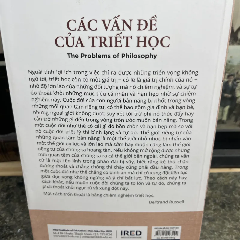 Các vấn đề của triết học Bertrand Russell 751929