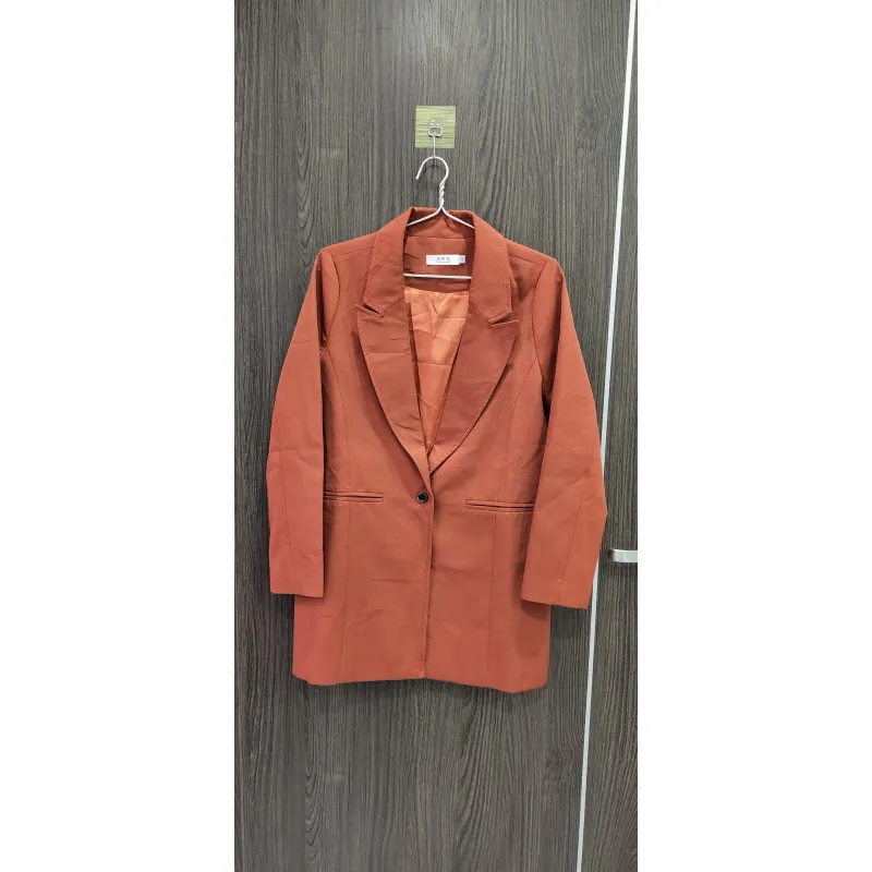 Áo khoác blazer siêu xinh màu cam thời thượng 934354