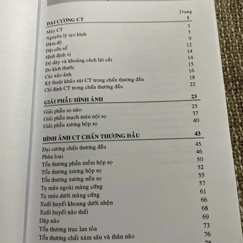 CT chấn thương đầu - PGS. PHẠM NGỌC HOA ThS. LÊ VẤN PHƯỚC; 150 trang khổ lớn  1021342