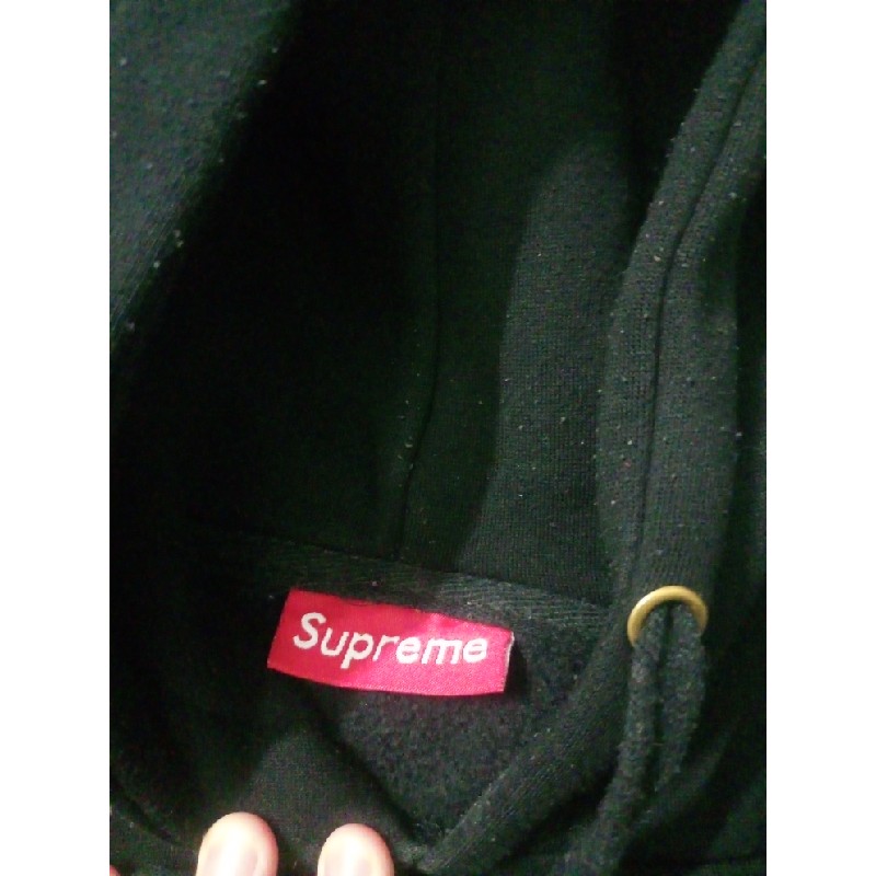 Áo hoodie supreme đen size L 23558