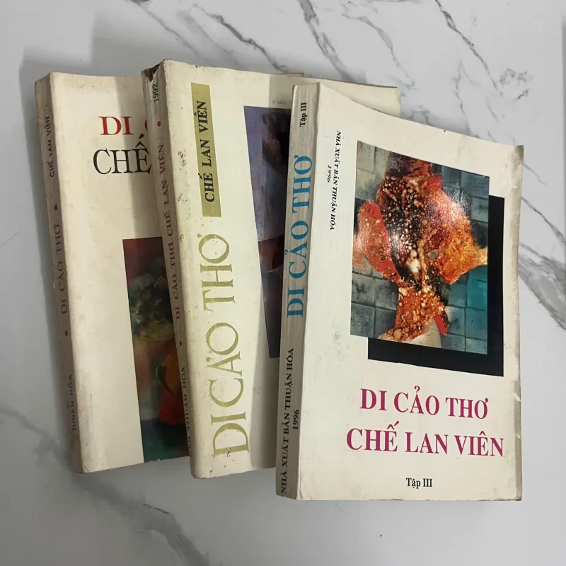 Bộ Di cảo thơ - Chế Lan Viên (Tập I, II, III) 1021644