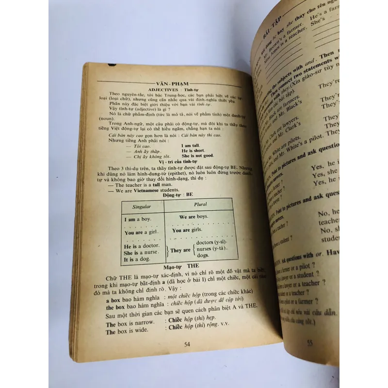 2 CUỐN TẬP 1,2  MODERN ENGLISH  (For Vietnamese Students) 1973 718070